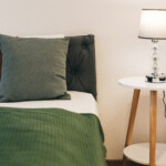 Schlafzimmer 2 mit 2 Einzelbetten Dekokissen Schlafzimmer 1