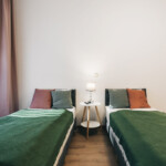 Schlafzimmer 2 mit zwei Einzelbetten