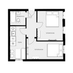 Grundriss Classic Ferienwohnung